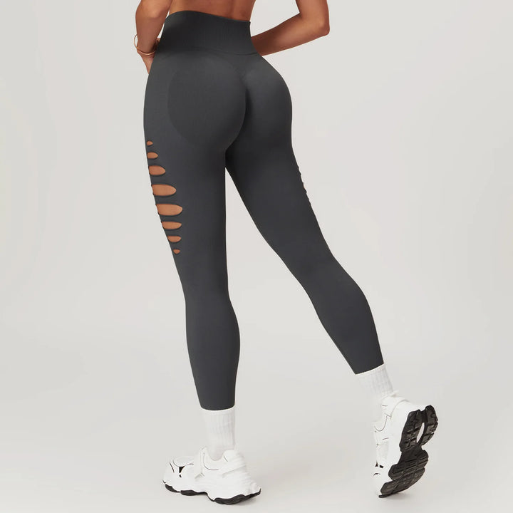 FlexFit High-Waisted Yoga Leggings - Push-Up Seamless Design