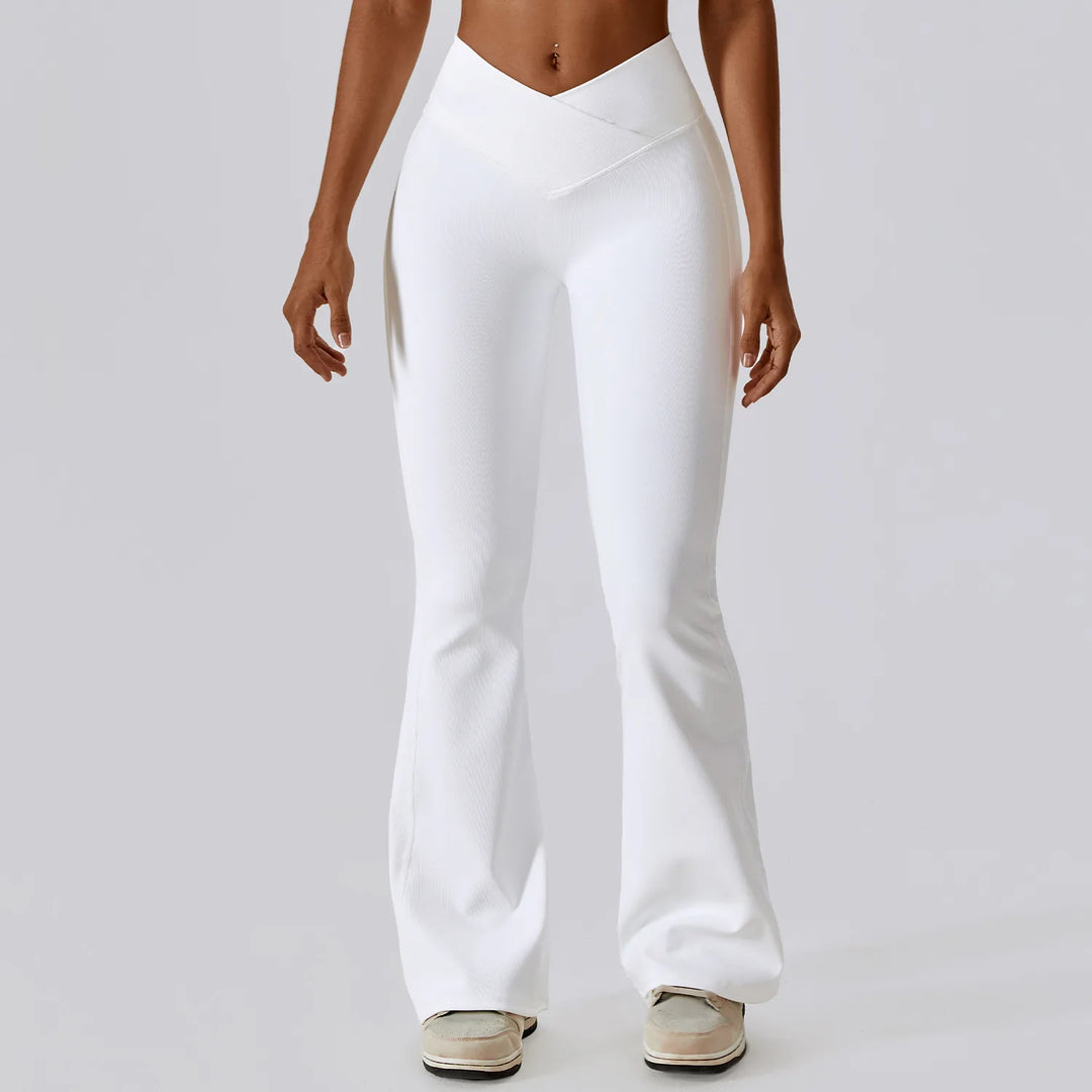 SculptFlow Flared Leggings | High-Waist & Wide-Leg Fit