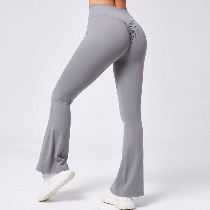 KALIE Flare Leggings – Scrunch Butt & Criss-Cross Waistband