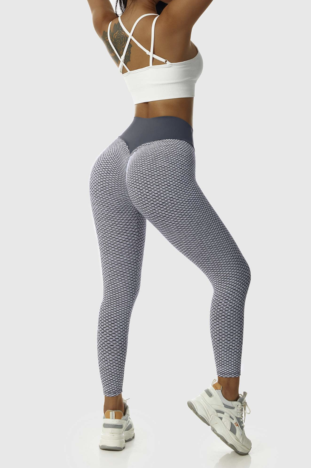 CURVISTA - High-Waisted Scrunch Leggings for Booty Lift