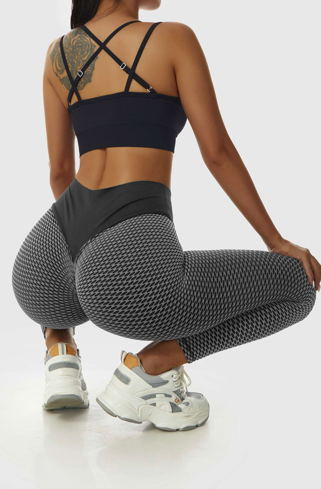 CURVISTA - High-Waisted Scrunch Leggings for Booty Lift