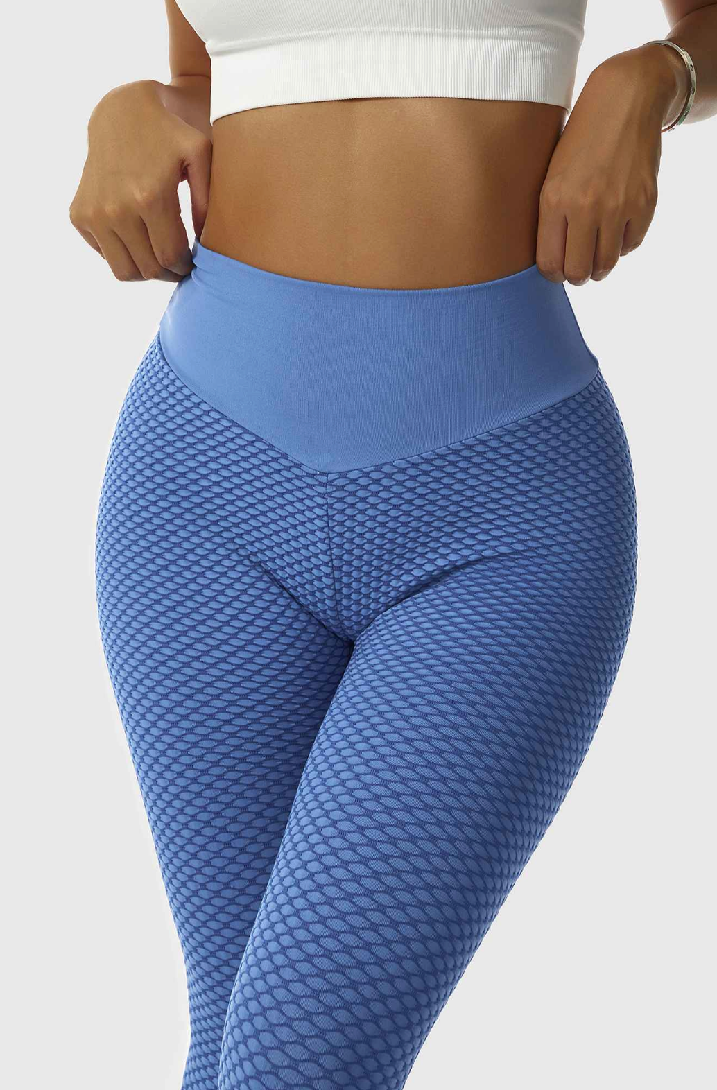 CURVISTA - High-Waisted Scrunch Leggings for Booty Lift