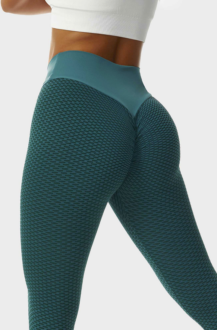 CURVISTA - High-Waisted Scrunch Leggings for Booty Lift