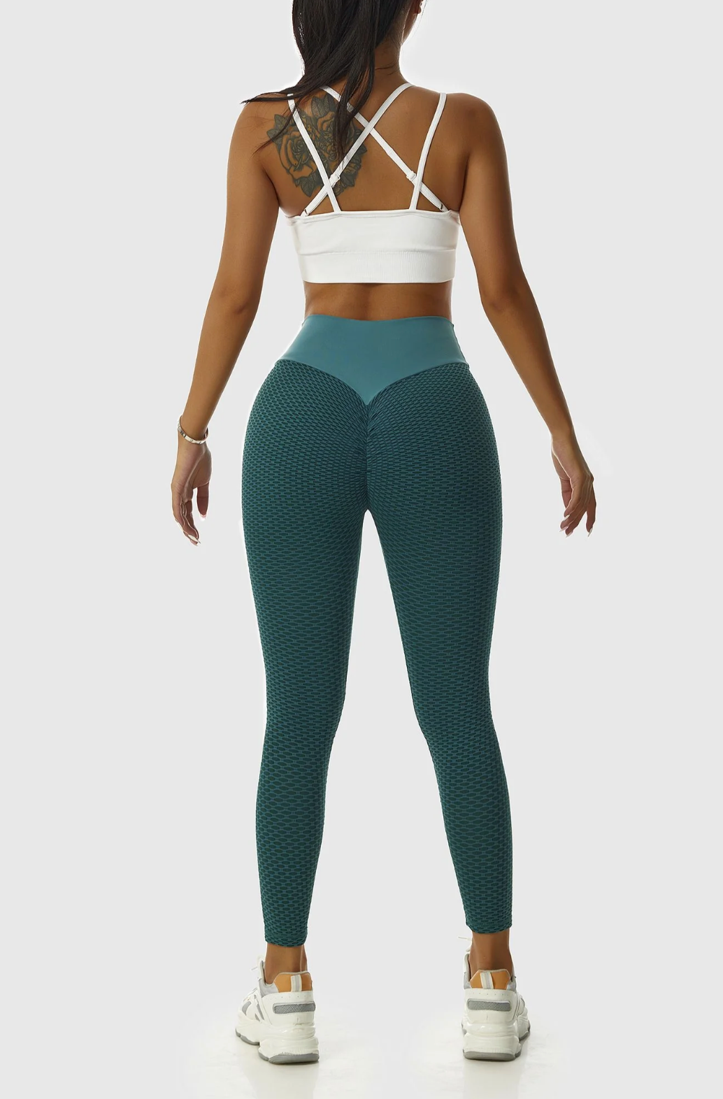 CURVISTA - High-Waisted Scrunch Leggings for Booty Lift