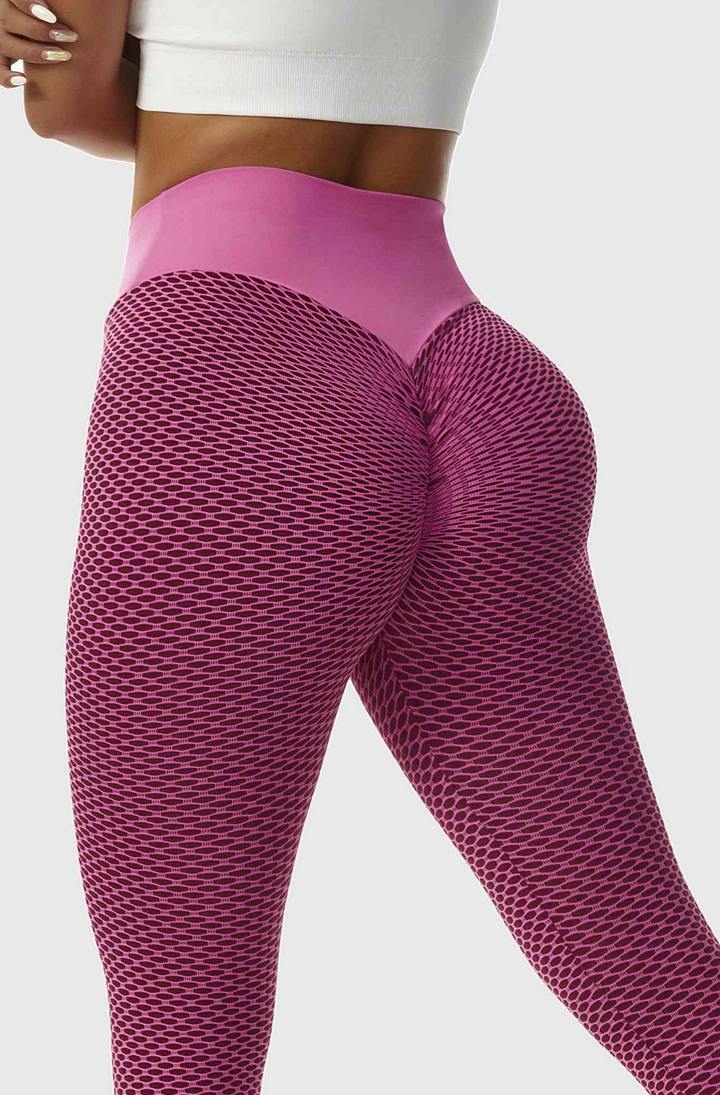 CURVISTA - High-Waisted Scrunch Leggings for Booty Lift