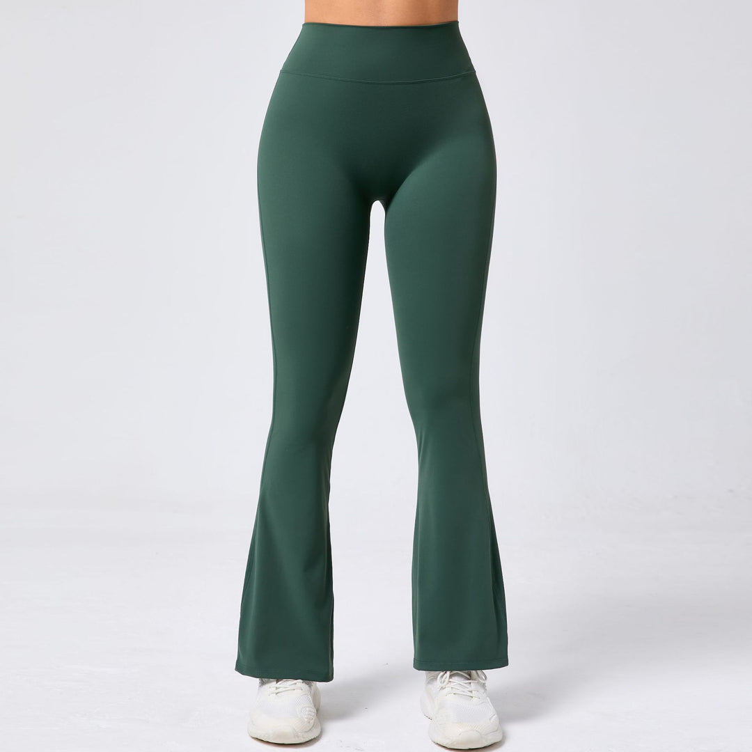 KALIE Flare Leggings – Scrunch Butt & Criss-Cross Waistband