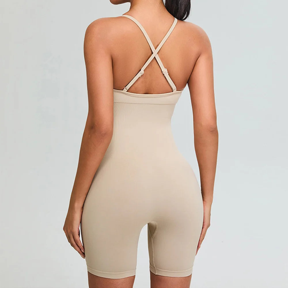 FlexFit Short Jumpsuit | Seamless Sports Romper