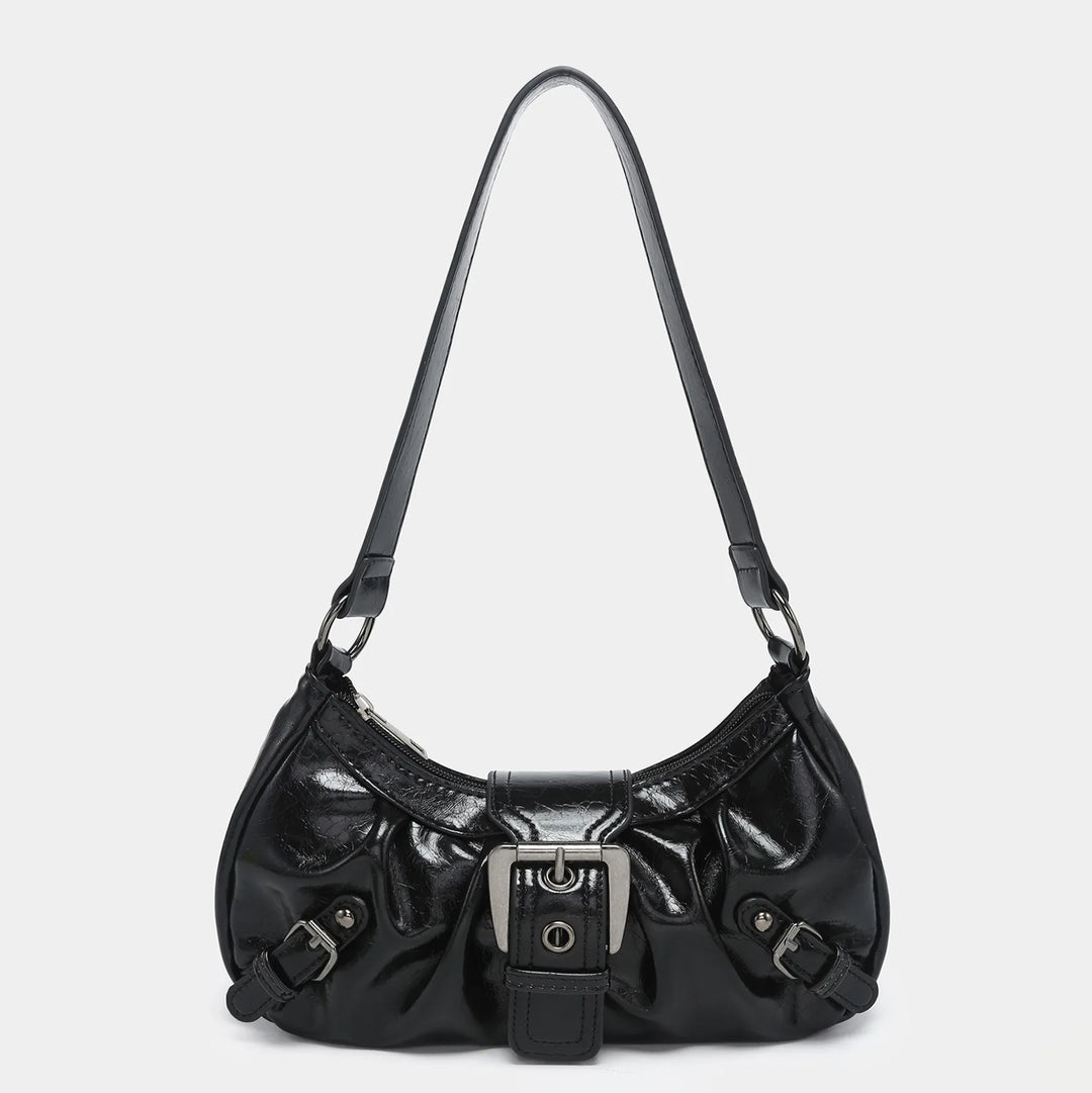 Rogue Vintage Saddle Bag | Y2K Rivet Shoulder Bag