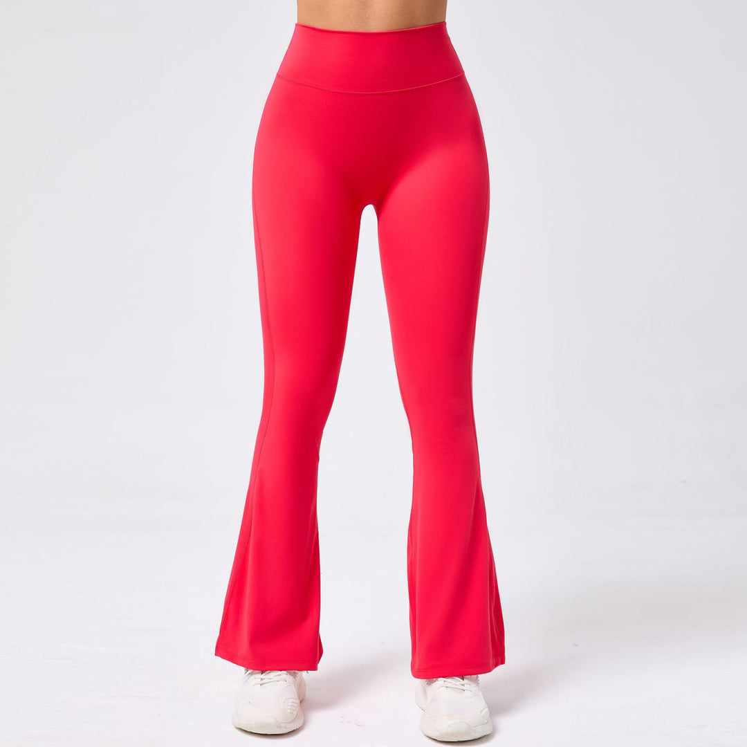 KALIE Flare Leggings – Scrunch Butt & Criss-Cross Waistband