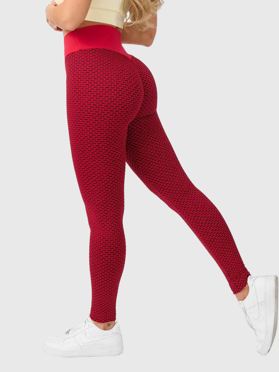 CURVISTA - High-Waisted Scrunch Leggings for Booty Lift