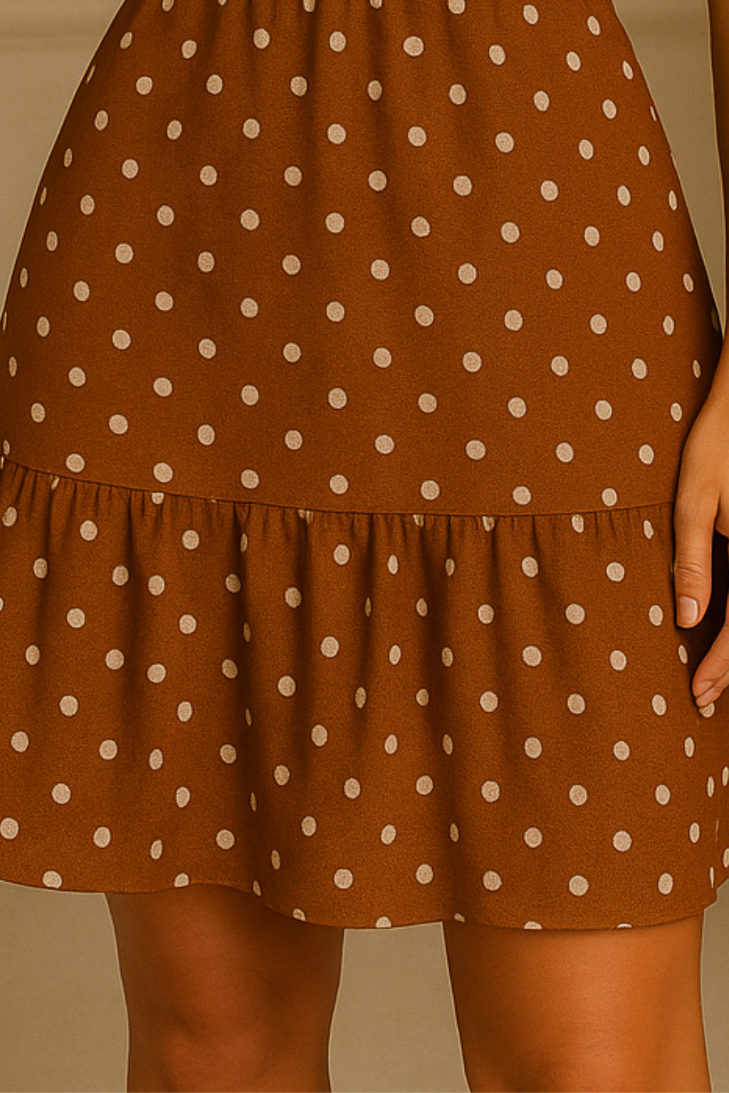 Valentina Polka Dot Waist Dress Waist Dress GIVINY
