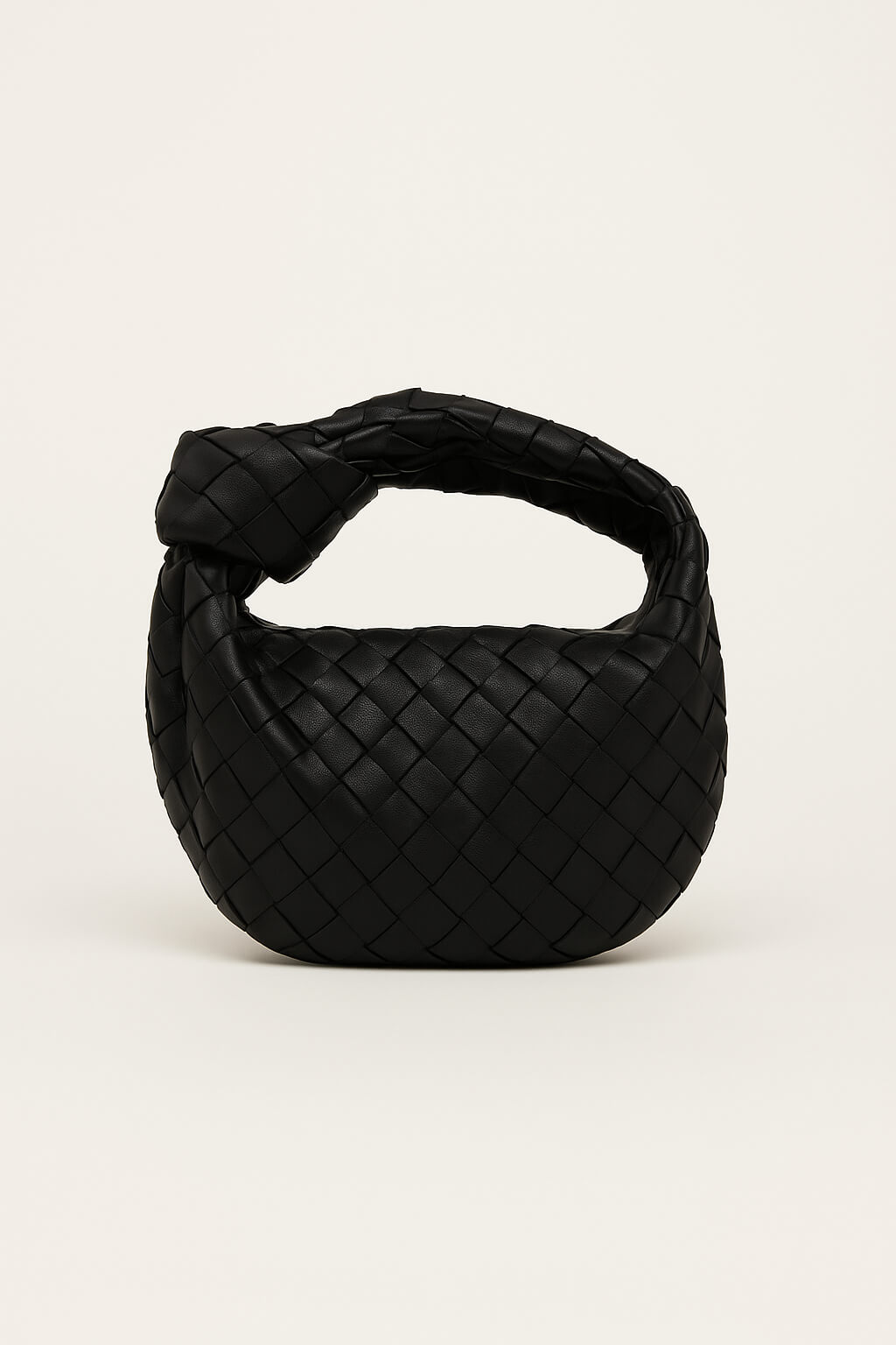 Vega Woven Leather Handbag Handbag Revolvaa