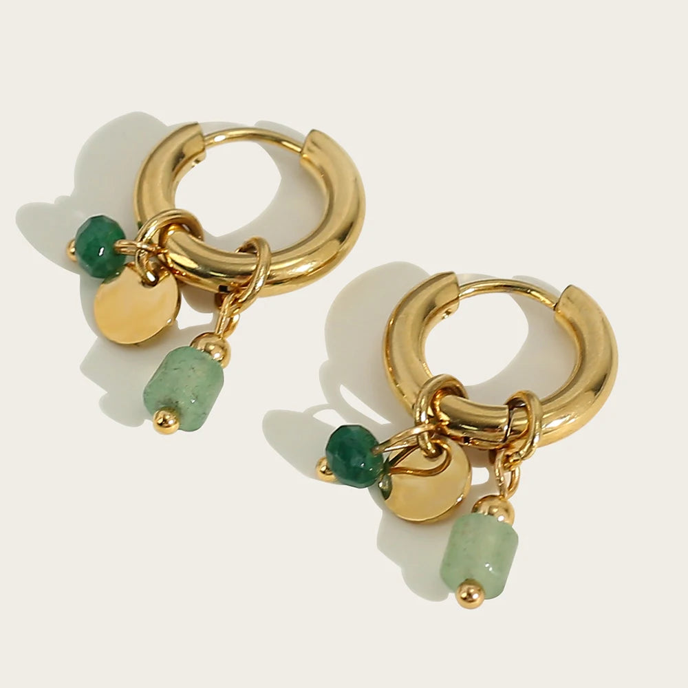 Yam | Waterproof Hoop Earrings GIVINY