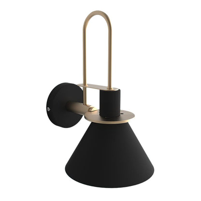 Luxe Matte Black Wall Lamp – Mid-Century Modern Industrial Style