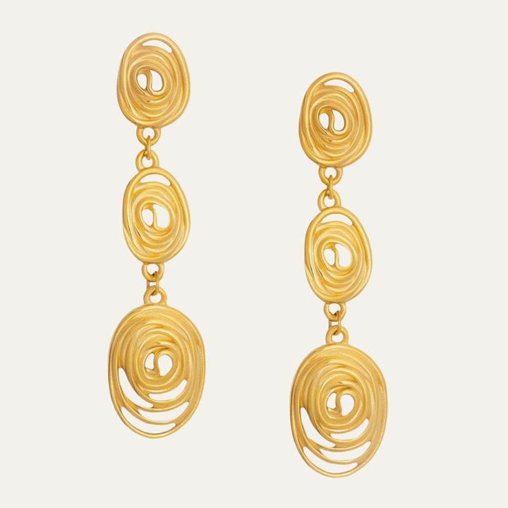 Farah | Vintage Pendant Earrings