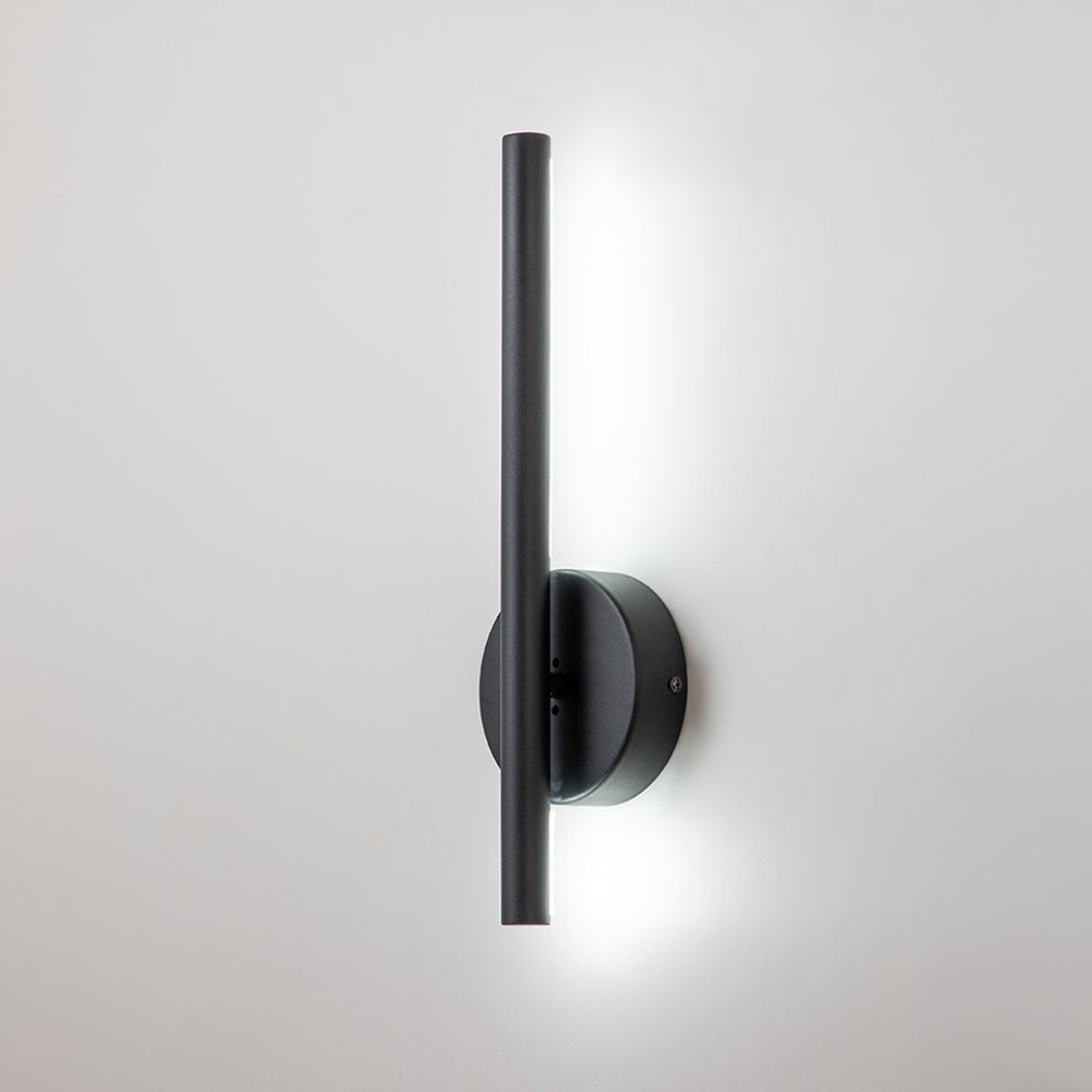 Black LED Armed Wall Sconce