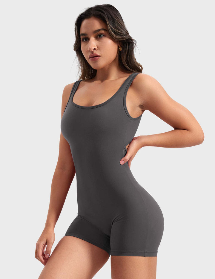 Velvetina V-Back Romper | Stylish & Comfortable All-Day Fit