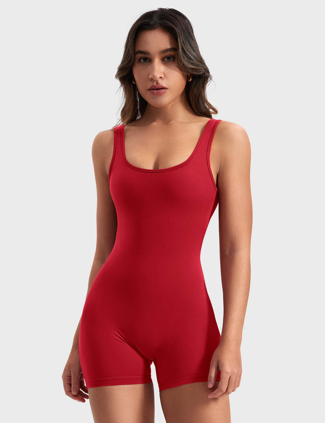 Velvetina V-Back Romper | Stylish & Comfortable All-Day Fit