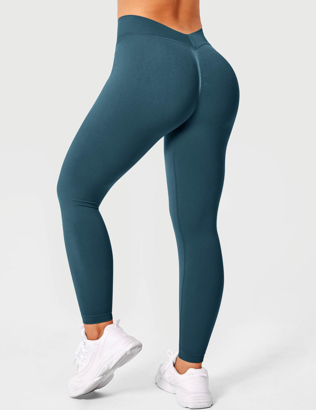 V-BACK ALEXI - Scrunch Butt Leggings with Deep V Back