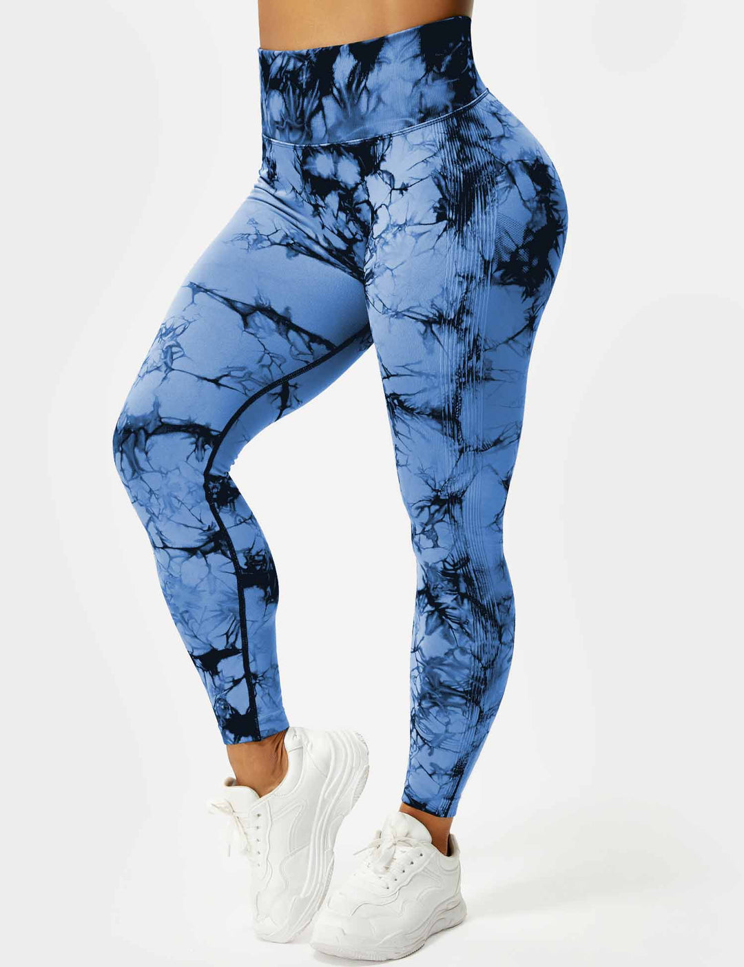 PROFESSIONAL TIE DYE - High-Waisted Scrunch Butt Leggings