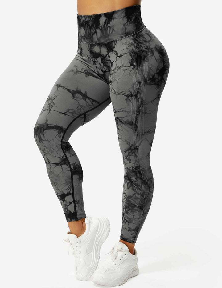 PROFESSIONAL TIE DYE - High-Waisted Scrunch Butt Leggings