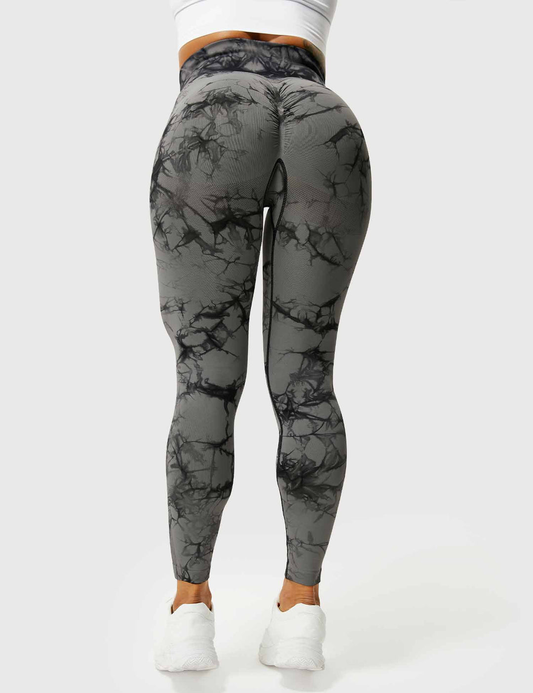 PROFESSIONAL TIE DYE - High-Waisted Scrunch Butt Leggings