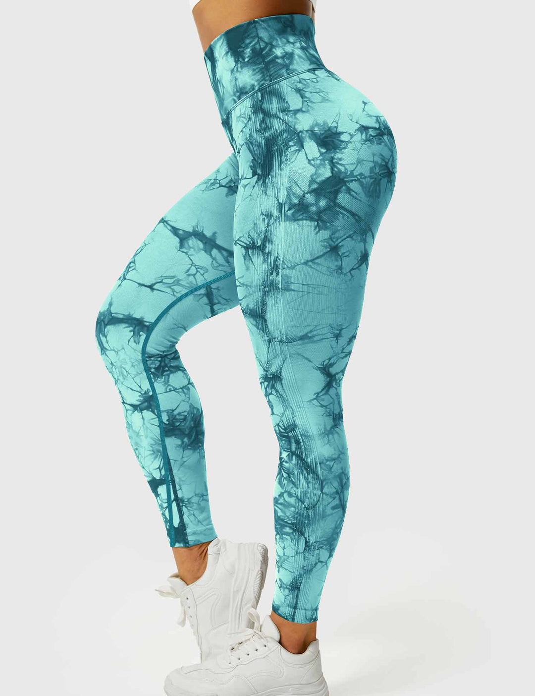 PROFESSIONAL TIE DYE - High-Waisted Scrunch Butt Leggings