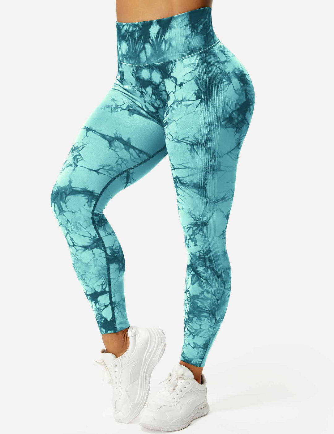 PROFESSIONAL TIE DYE - High-Waisted Scrunch Butt Leggings