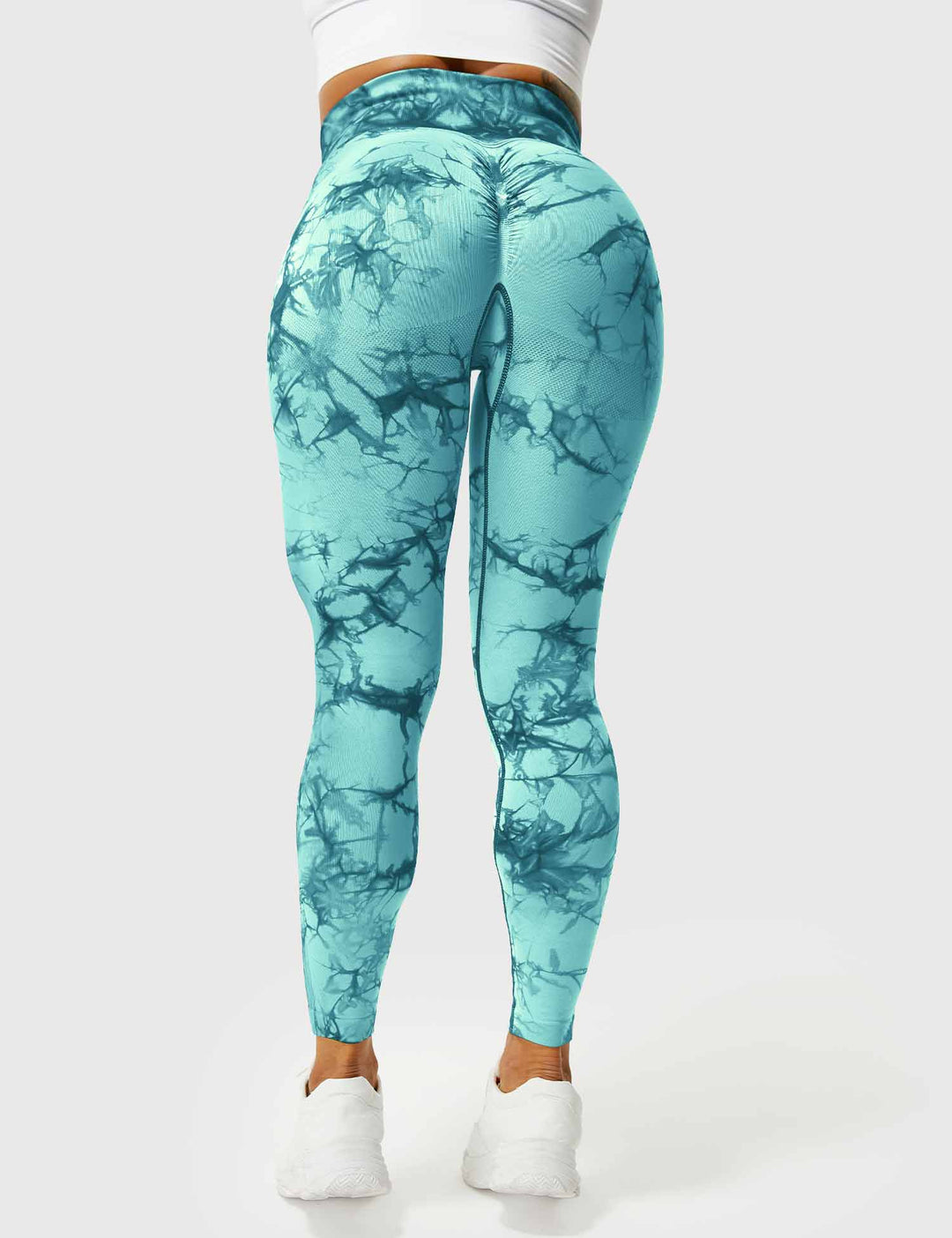 PROFESSIONAL TIE DYE - High-Waisted Scrunch Butt Leggings