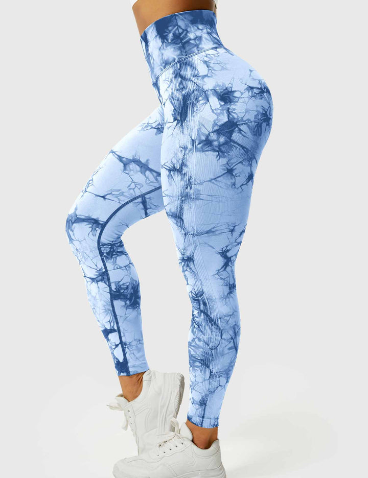 PROFESSIONAL TIE DYE - High-Waisted Scrunch Butt Leggings