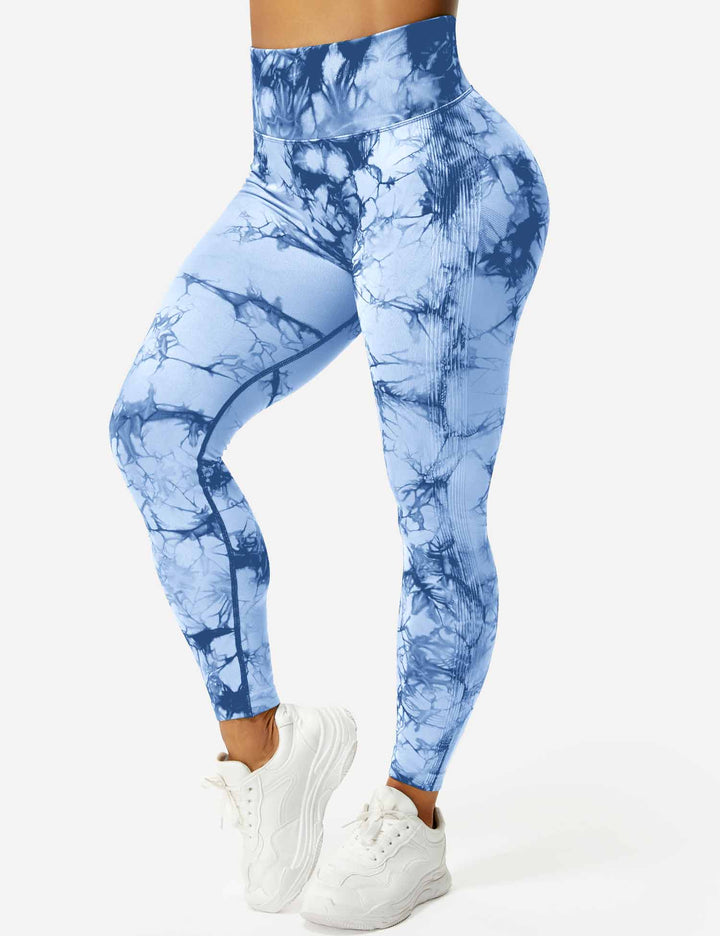 PROFESSIONAL TIE DYE - High-Waisted Scrunch Butt Leggings