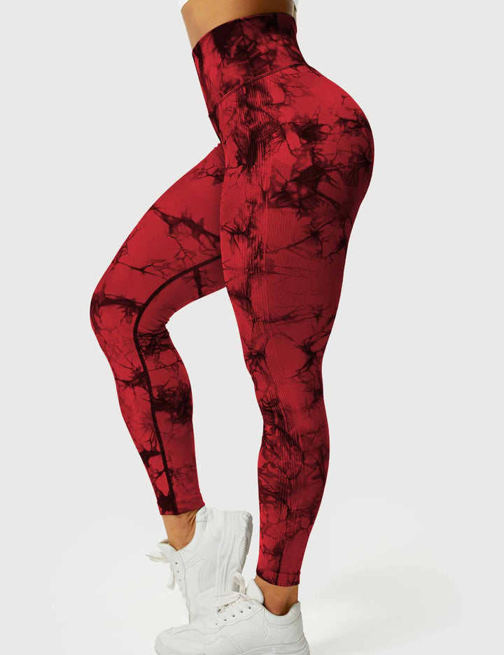 PROFESSIONAL TIE DYE - High-Waisted Scrunch Butt Leggings