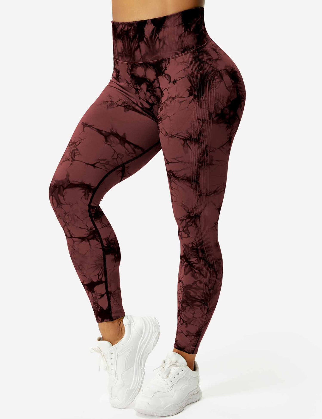 PROFESSIONAL TIE DYE - High-Waisted Scrunch Butt Leggings