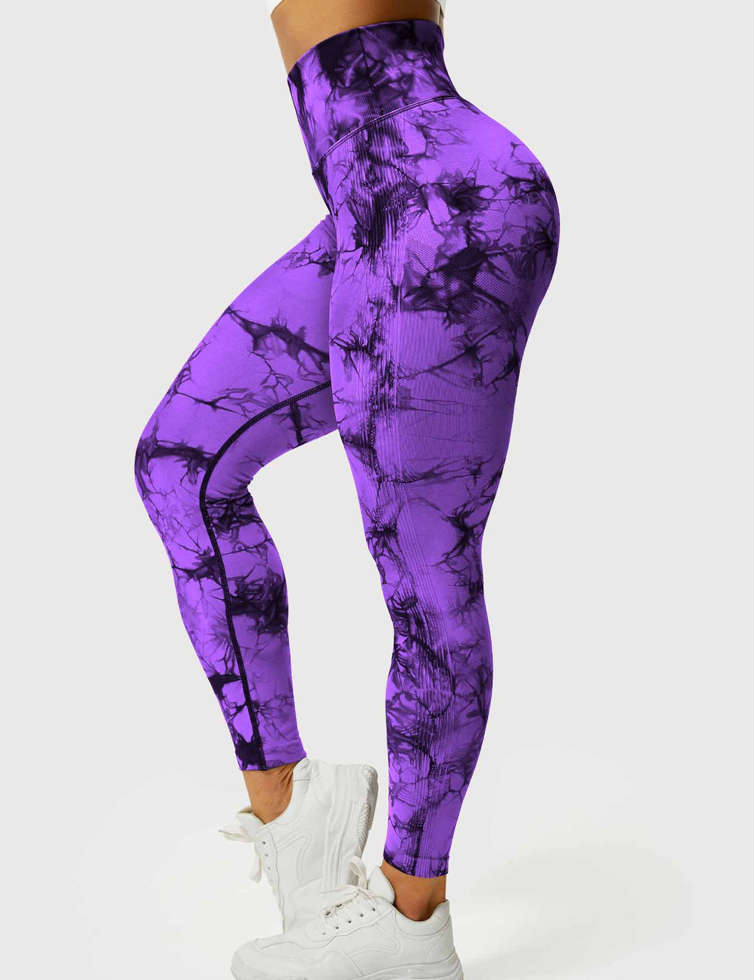 PROFESSIONAL TIE DYE - High-Waisted Scrunch Butt Leggings