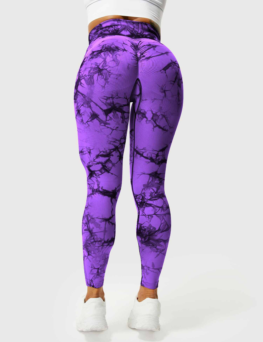 PROFESSIONAL TIE DYE - High-Waisted Scrunch Butt Leggings