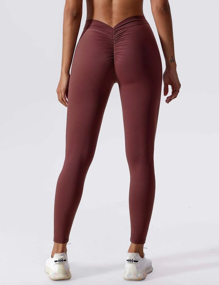 SculptAura - High-Waisted Glute-Lift Leggings