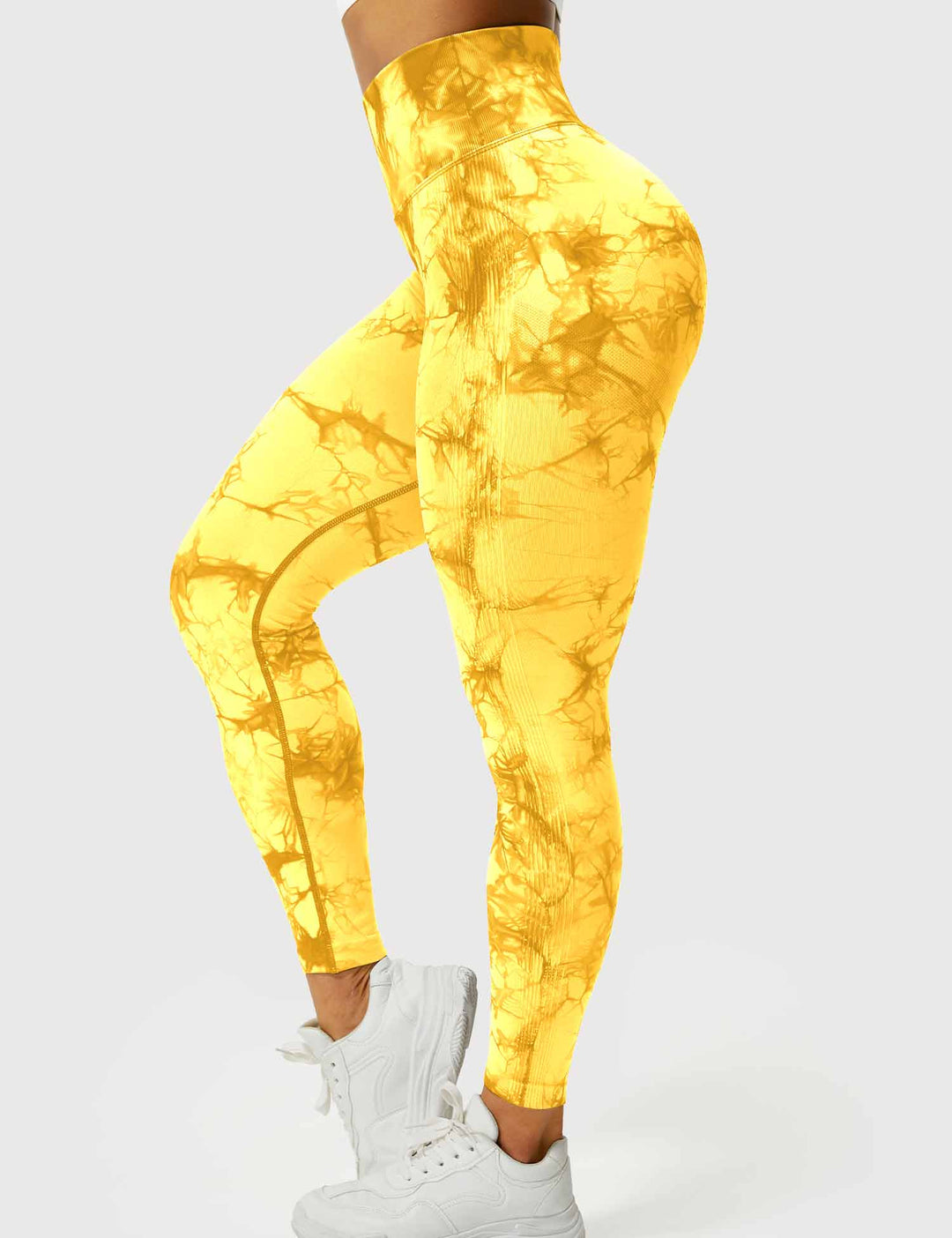 PROFESSIONAL TIE DYE - High-Waisted Scrunch Butt Leggings