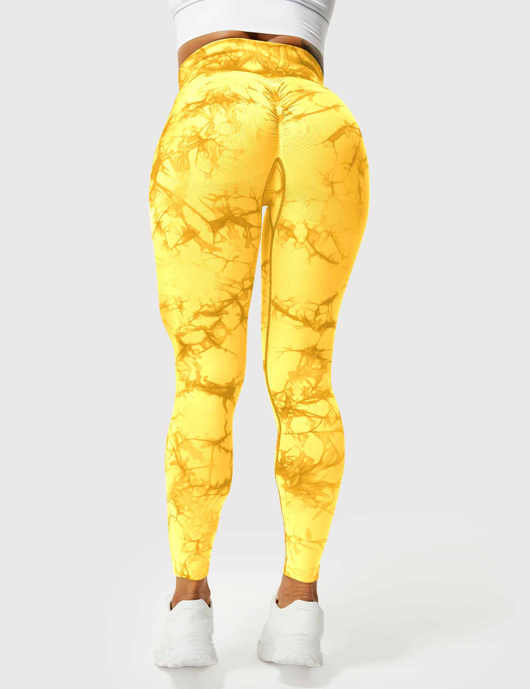 PROFESSIONAL TIE DYE - High-Waisted Scrunch Butt Leggings