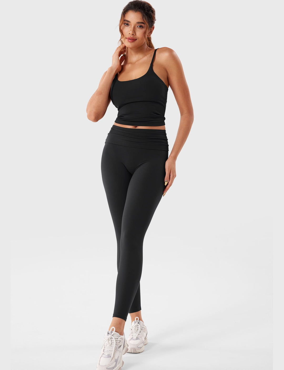 VAYRA SOFT - Foldover Waistband Leggings for Ultimate Comfort