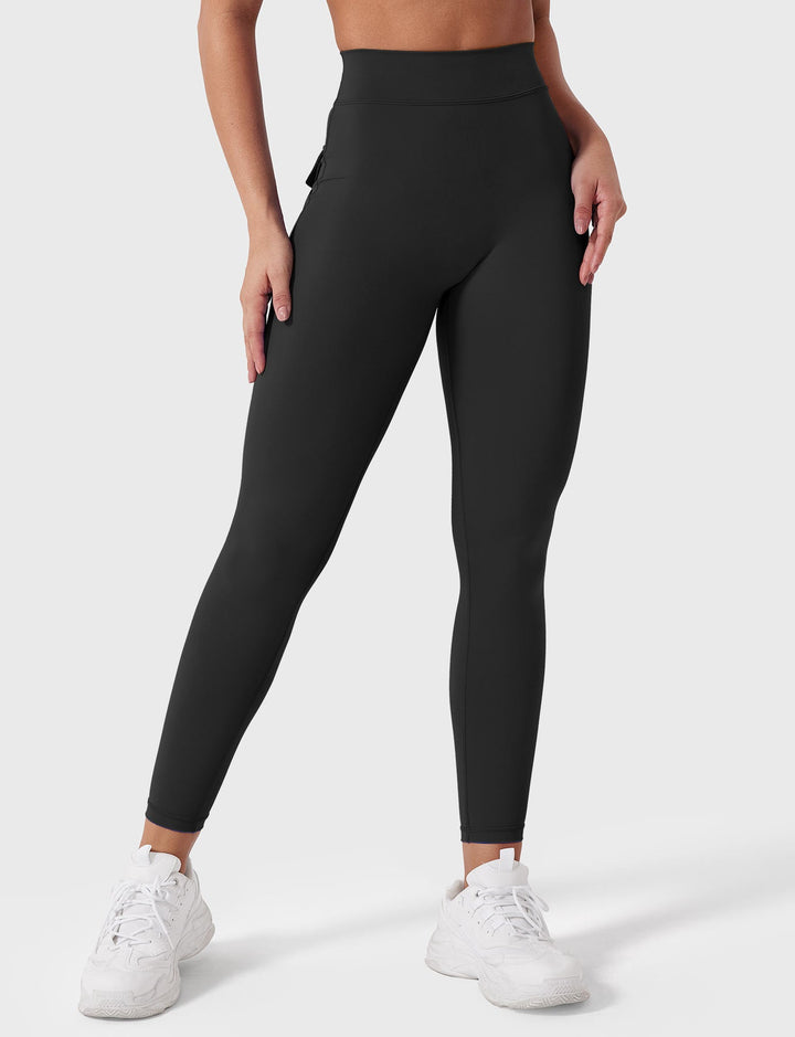 V-BACK CARGO - High-Waisted Scrunch Butt Cargo Leggings