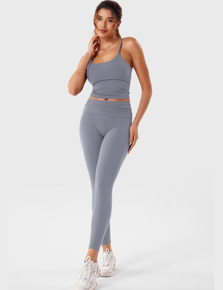 VAYRA SOFT - Foldover Waistband Leggings for Ultimate Comfort