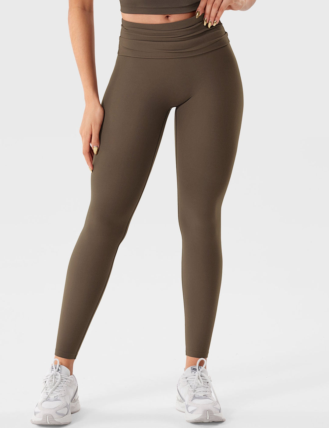 VAYRA SOFT - Foldover Waistband Leggings for Ultimate Comfort