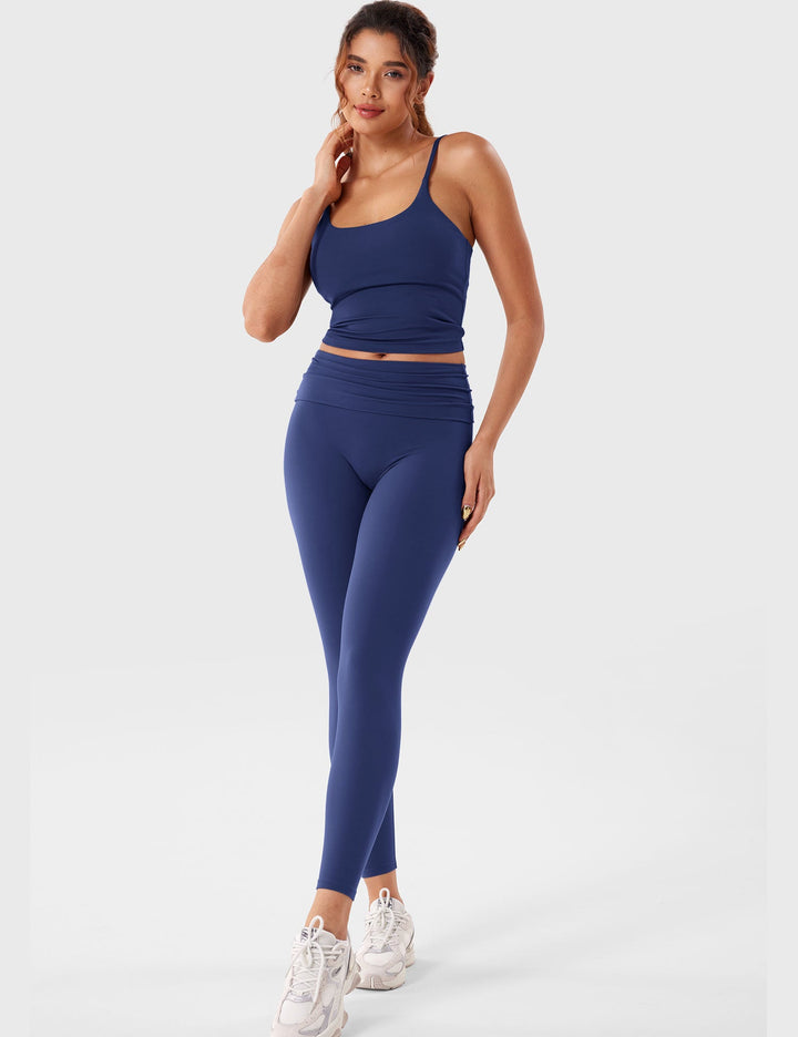 VAYRA SOFT - Foldover Waistband Leggings for Ultimate Comfort