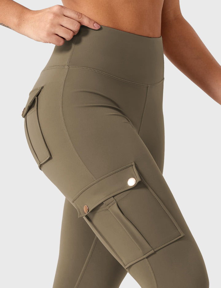 CARGO FLEX - High-Waisted Compression Workout Leggings with Pockets