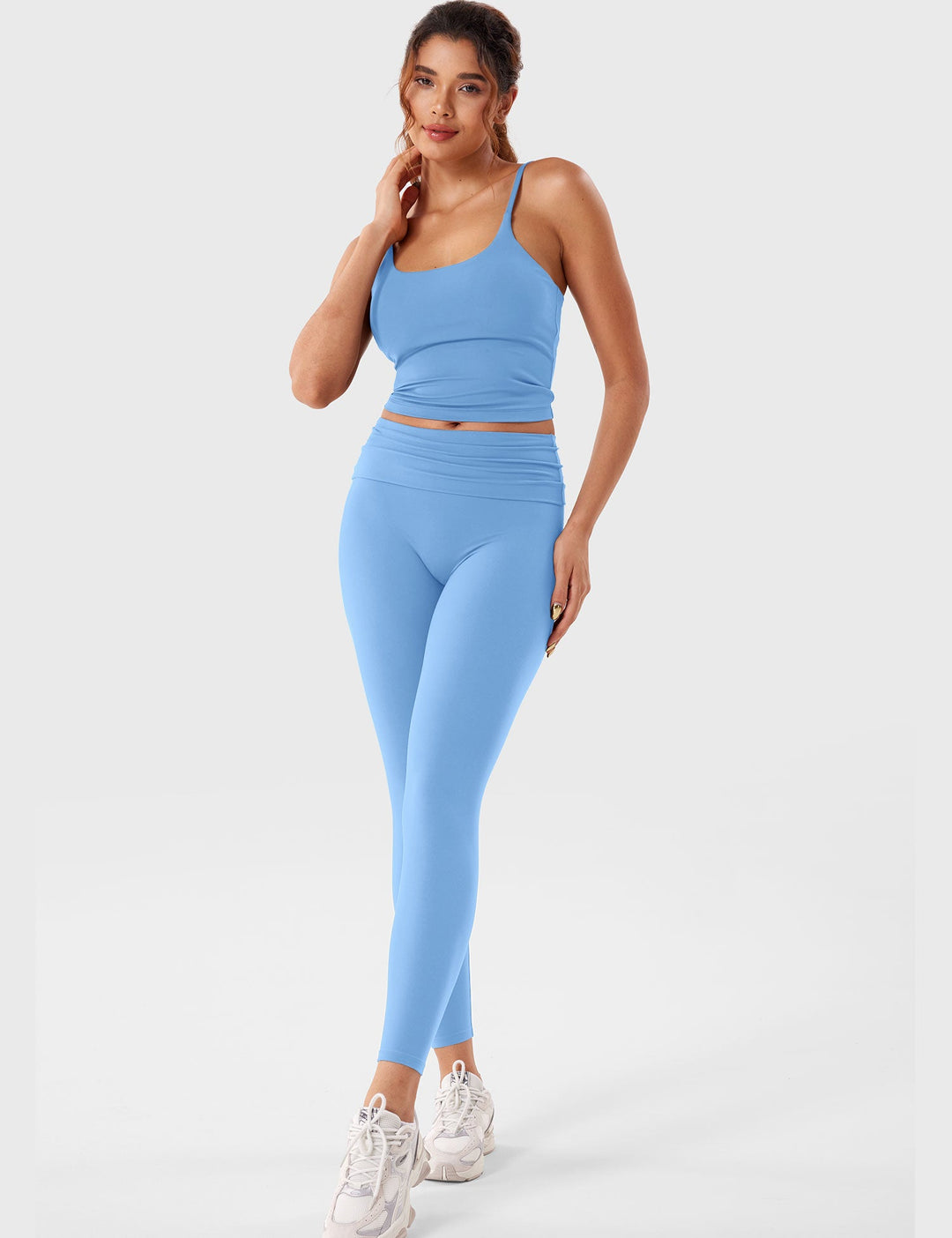 VAYRA SOFT - Foldover Waistband Leggings for Ultimate Comfort